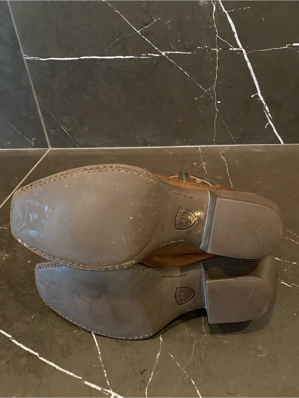 Leather Cowboy Boots - Picture 7 of 7